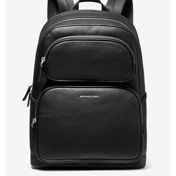 Michael Kors Cooper Leather Backpack - Picture 1 of 16